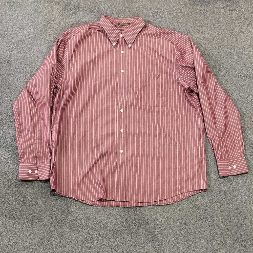Eddie Bauer Men’s Striped Button-Down Shirt